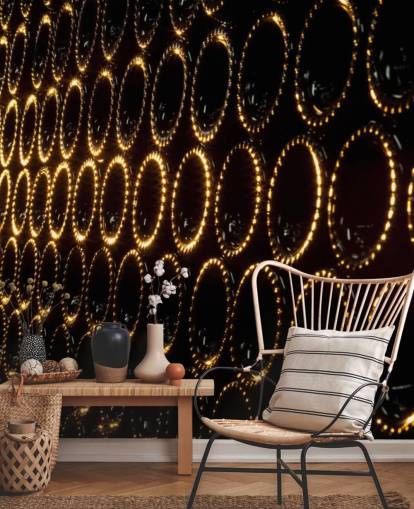 Stacked Wine Wall Mural