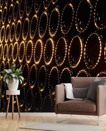 Mural de pared Vino apilado