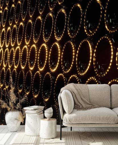 Mural de pared Vino apilado Mural de pared Vino apilado