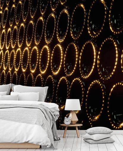 Stacked Wine Wall Mural