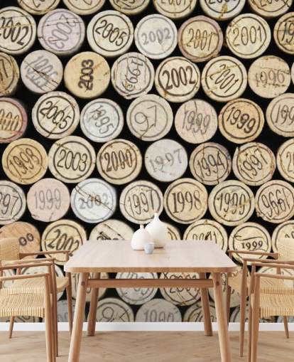 Corks Stacked Wallpaper