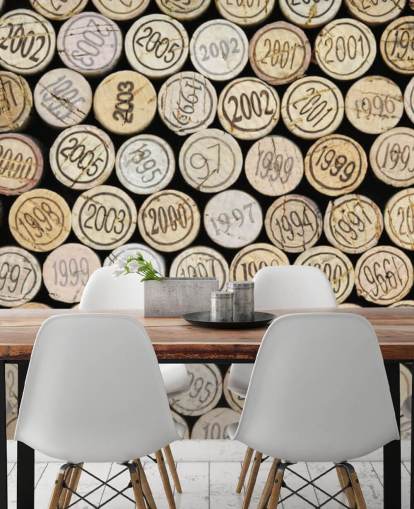 Corks Stacked Wallpaper