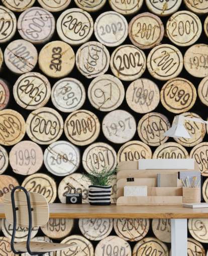 Corks Stacked Wallpaper