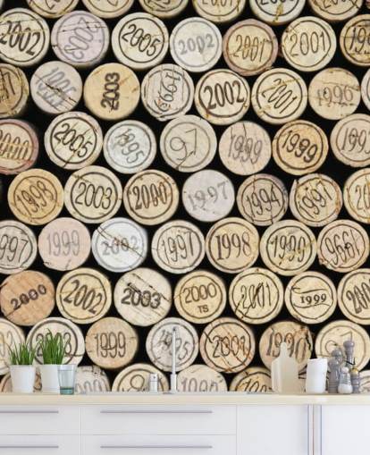 Corks Stacked Wallpaper