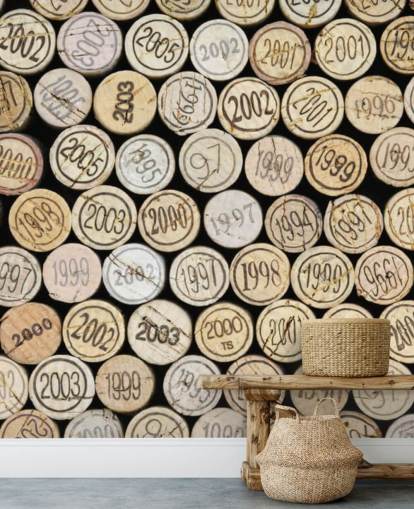 Corks Stacked Wallpaper