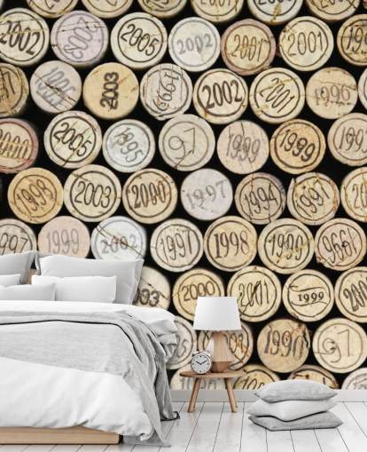 Corks Stacked Wallpaper