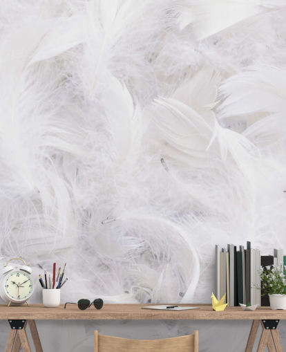 Struds Feather Wallpaper Mural