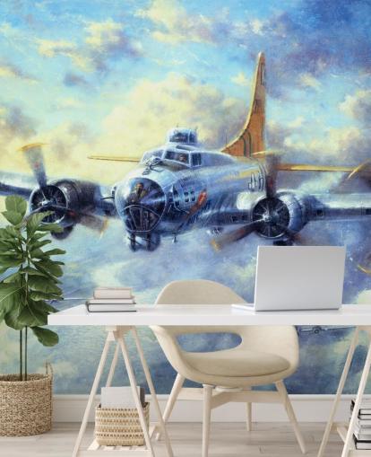 Flying Fortress Mural by Kevin Walsh