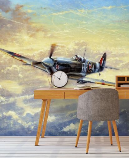 Papel de parede Flying Spitfire por Kevin Walsh