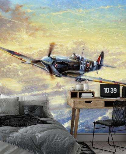 Fondo de pantalla de Flying Spitfire de Kevin Walsh