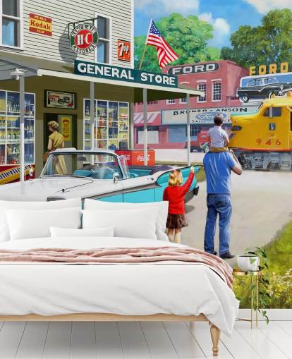 Peinture murale American Classics par Kevin Walsh Peinture murale American Classics par Kevin Walsh