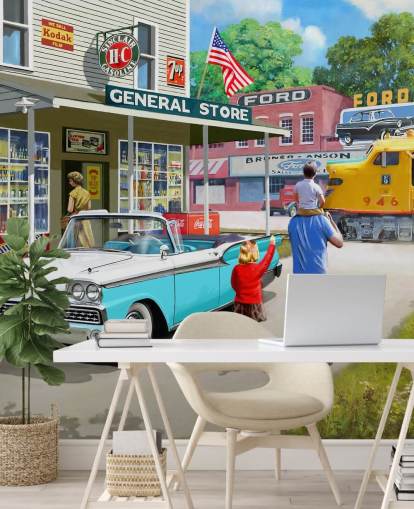 Amerikanische Klassiker Wandbild von Kevin Walsh