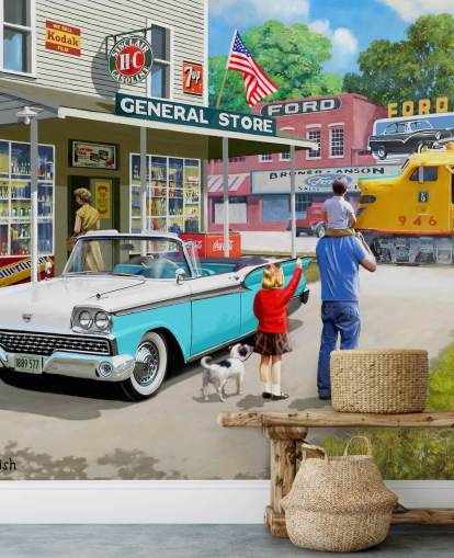 American Classics Mural by Kevin Walsh