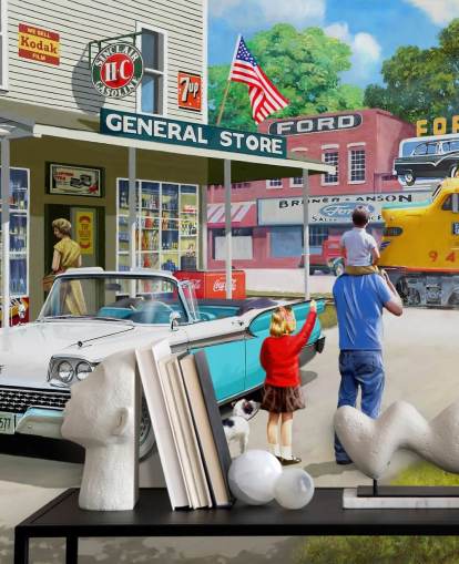 American Classics Mural by Kevin Walsh
