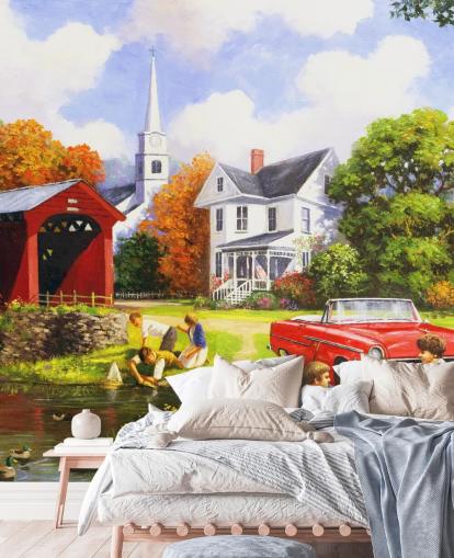 Papier peint mural Lazy Days par Kevin Walsh