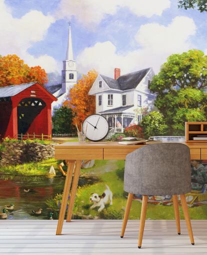 Lazy Days Tapet Mural af Kevin Walsh