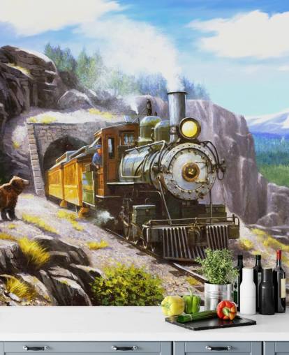 Mural da Montanha Bear por Kevin Walsh