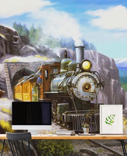 Kevin Walshin karhuvuoren seinämaalaus