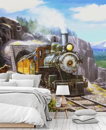 Murale Bear Mountain di Kevin Walsh Murale Bear Mountain di Kevin Walsh