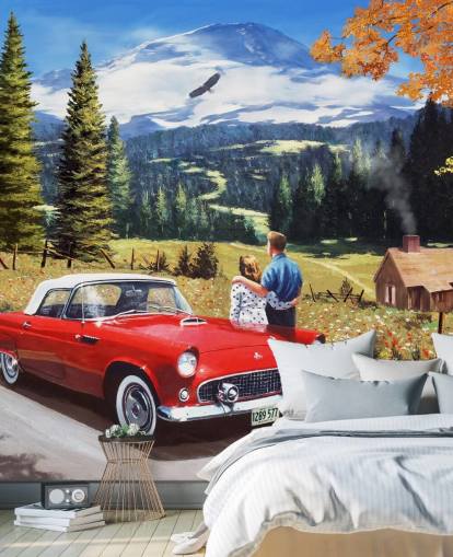 Murale « Arrêtez de regarder en arrière » de Kevin Walsh