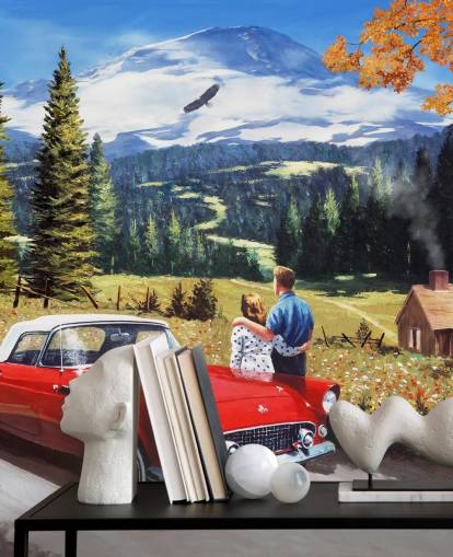 Murale « Arrêtez de regarder en arrière » de Kevin Walsh