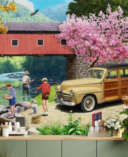 Our Favourite Spot Mural by Kevin Walsh