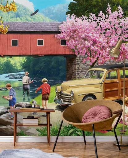 Our Favourite Spot Mural by Kevin Walsh