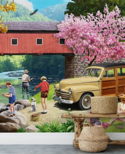 Mural Nuestro lugar favorito de Kevin Walsh