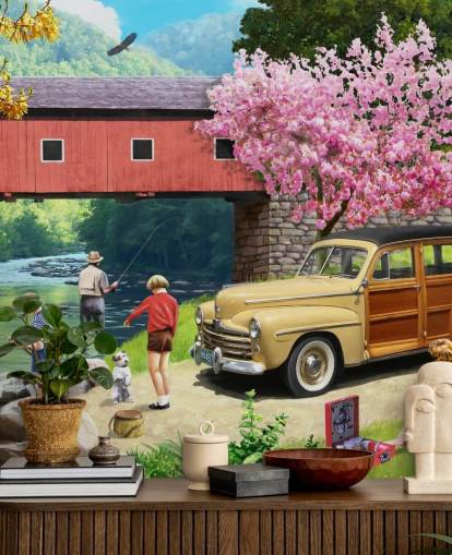 Our Favourite Spot Residential Home Wallpaper