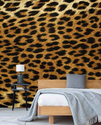 Tapeten-Wandbild „Leoparden