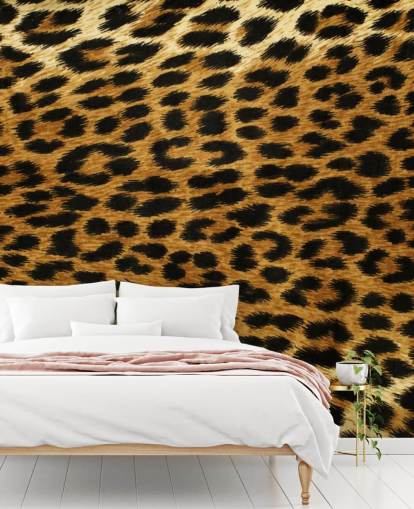 Papel de parede Leopard Print