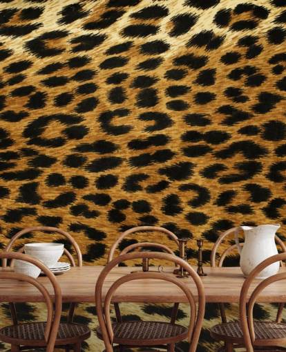 Leopard Print Tapet Mural