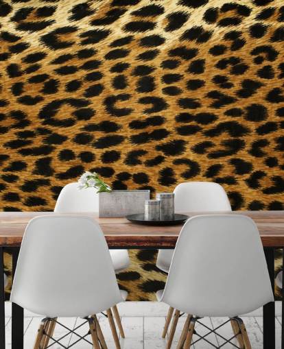 Leopard Print Wallpaper Mural