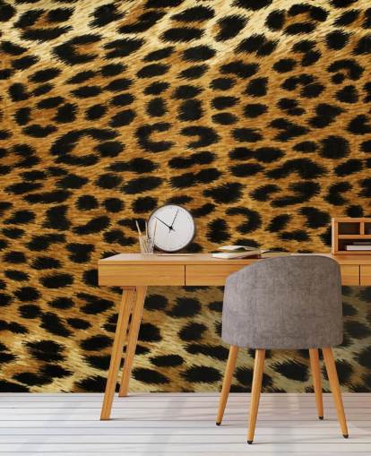 Leopard Print Wallpaper Mural