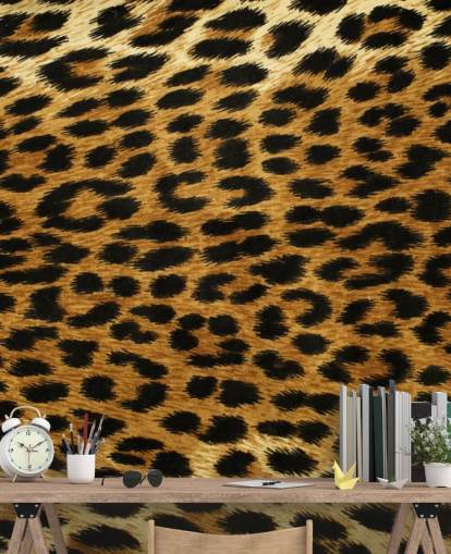 Leopard Print Wallpaper Mural