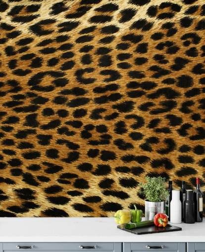Leopard Print Wallpaper Mural