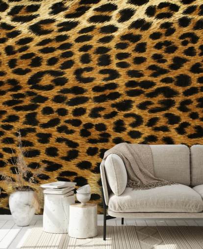 Leopard Print Wallpaper Mural