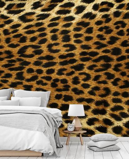 Papel pintado Estampado leopardo Papel pintado Estampado leopardo