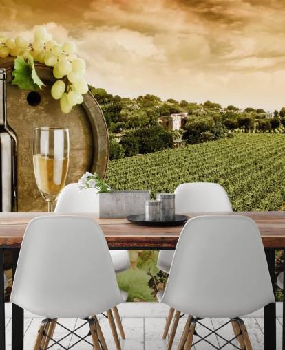 Vino e vigneto Wine Wallpaper