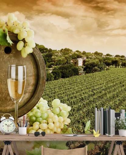 Wein und Weinberg Wine Wallpaper