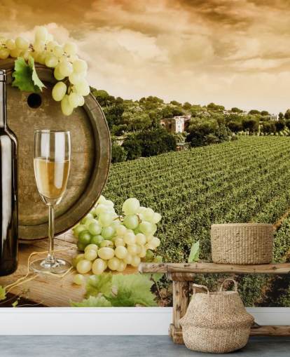 Wijn en wijngaard Wine Wallpaper