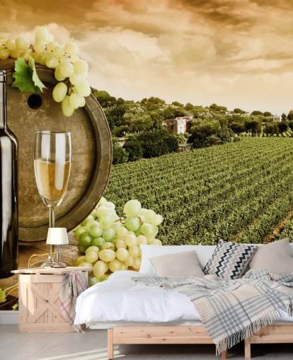 Viini ja viinitarha Wine Wallpaper