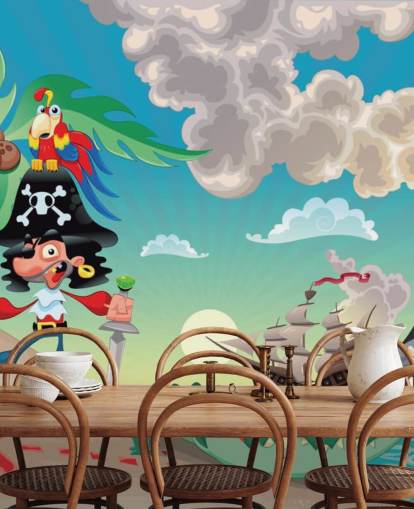Fondo de pantalla de piratas y cocodrilos Fondo de pantalla de piratas y cocodrilos