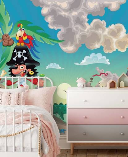 Fondo de pantalla de piratas y cocodrilos Fondo de pantalla de piratas y cocodrilos