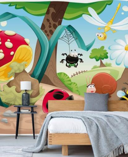 Cartoon Insect Wallpaper Cartoon Insect Wallpaper