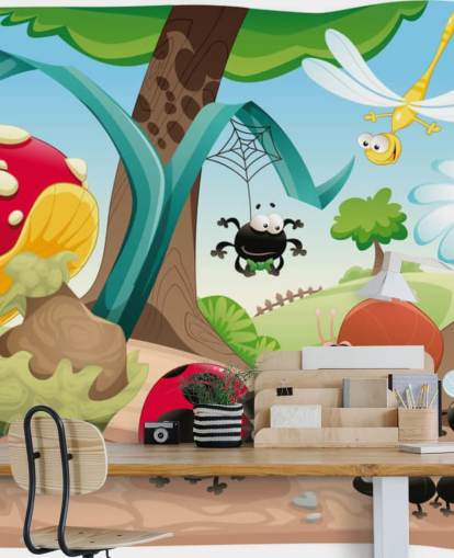 Cartoon Insect Wallpaper Cartoon Insect Wallpaper