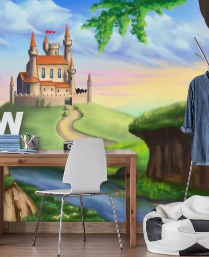 Papel de parede Fairy Tale Castle