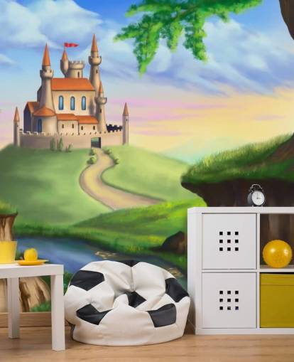 Carta da parati Fairy Tale Castle Carta da parati Fairy Tale Castle