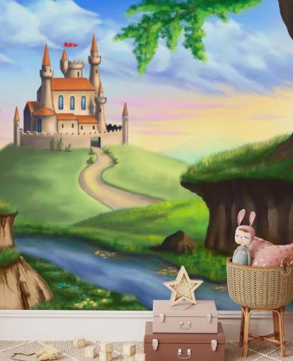 Papel de parede Fairy Tale Castle