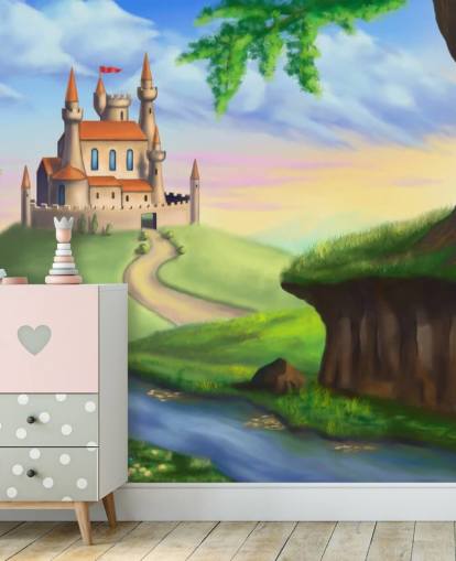 Fairy Tale Castle Baggrund